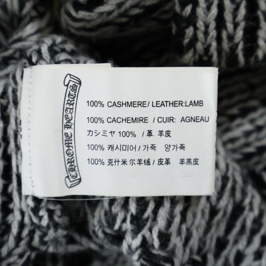 CHROME HEARTS（クロムハーツ） Y NOT 袖スターパッチ カシミヤニット 