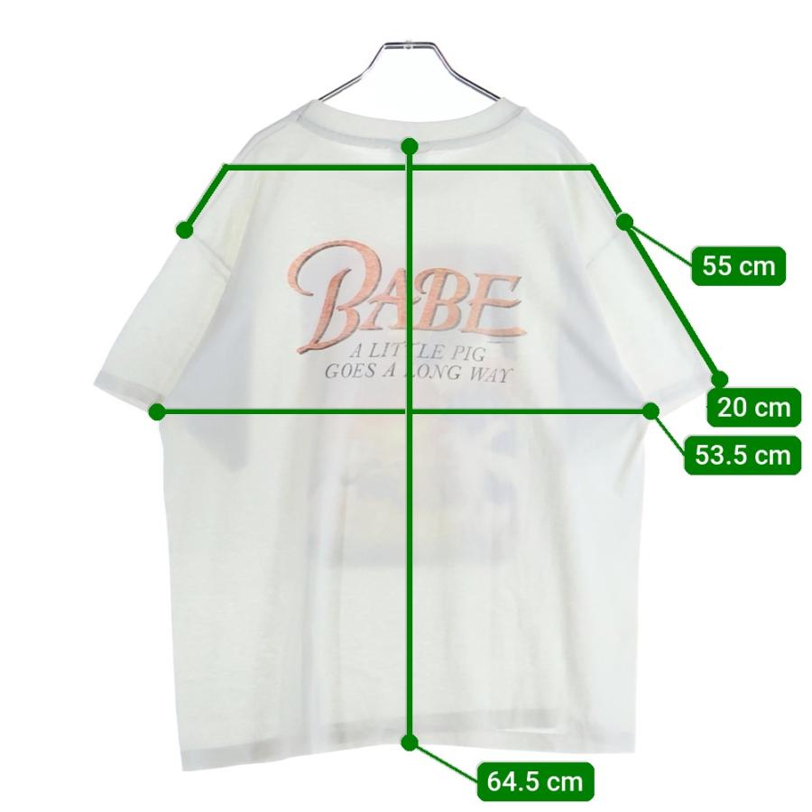 VINTAGE ヴィンテージ 90s BABE MOVIE TEE ベイブ ムービー Tシャツ
