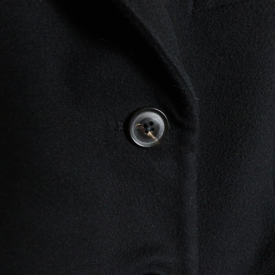 Paul Smith ポールスミス DREAMER WOOL MELTON CHESTER COAT ウール カシミヤ チェスター コート ブラック_3