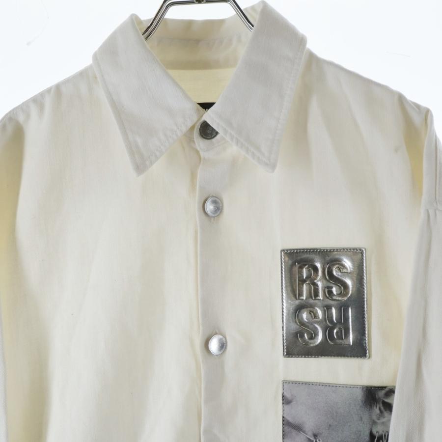 RAF SIMONS（ラフ シモンズ） 19SS Two Patches Big fit shirt 191ー