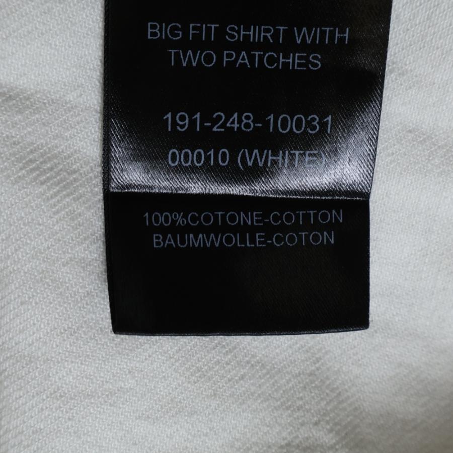 RAF SIMONS（ラフ シモンズ） 19SS Two Patches Big fit shirt 191ー