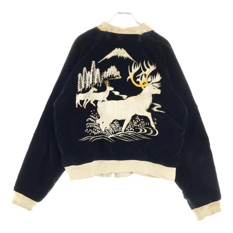VINTAGE ヴィンテージ 50s Souvenir Jacket TTS ZIP 別珍 リバーシブル