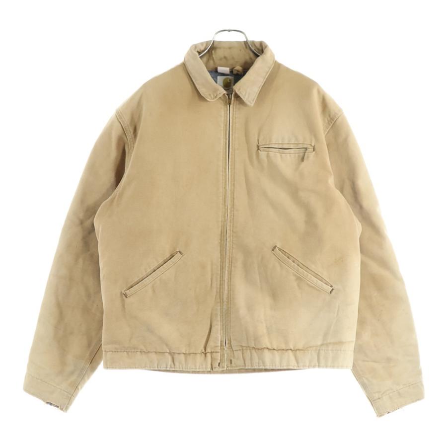 70s Carhartt カーハート デトロイトジャケット ベージュ 短丈 70s Carhartt カーハート デトロイトジャケット ベージュ 短丈