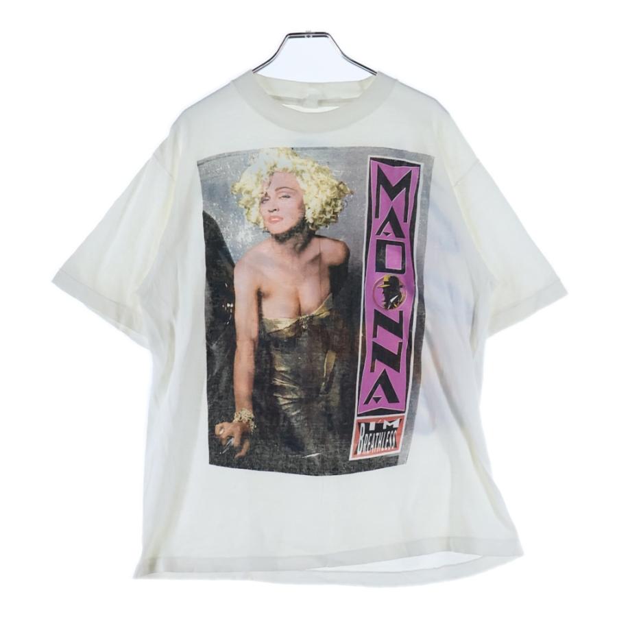 VINTAGE ヴィンテージ 90s MADONNA Breathless マドンナ 両面プリント 