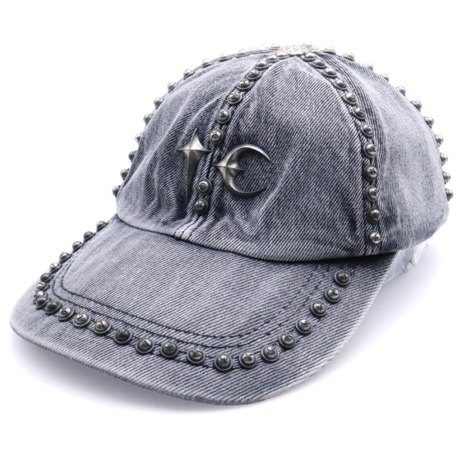 THUG CLUB サグクラブ 25AW STUDDED DENIM CAP TC25AC2104 スタッズ