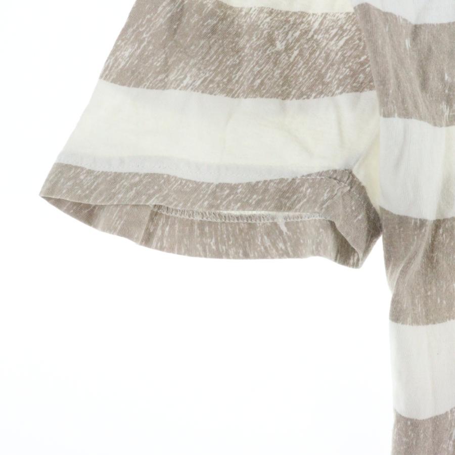 UNDERCOVER 歪み　Tシャツ　サイズ:1(SからM相当) UNDERCOVER（アンダーカバー） 04SS languid期 歪み期 歪みボーダーT