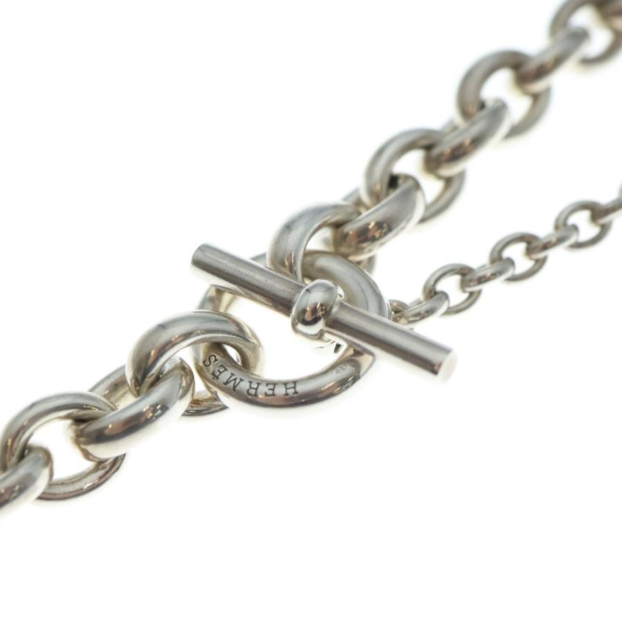 HERMES（エルメス） Chaine d'Ancre Crescendo Necklace Silver925