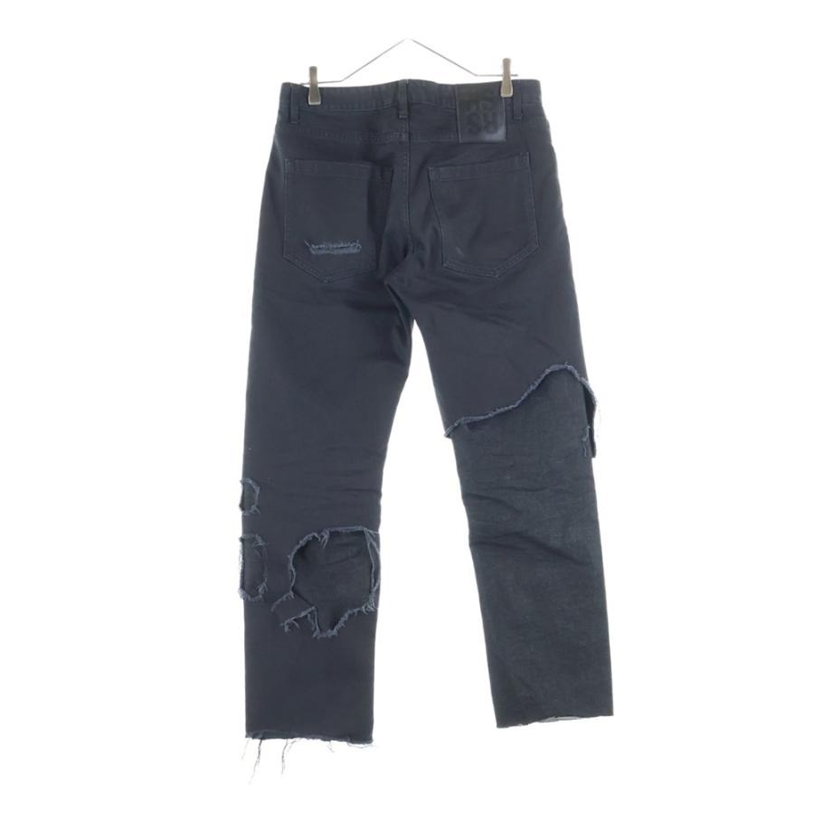 RAF SIMONS（ラフ シモンズ） 23SS デストロイド ダブル デニム