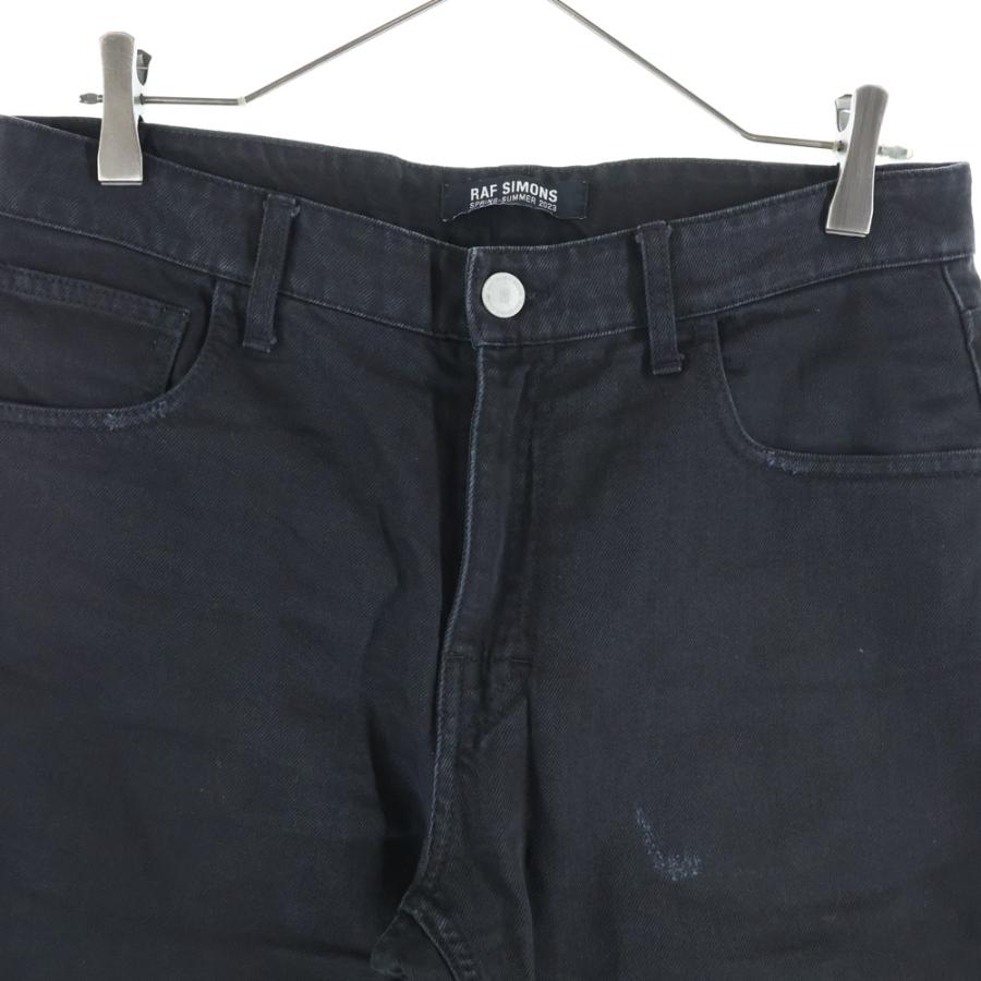 RAF SIMONS（ラフ シモンズ） 23SS デストロイド ダブル デニム