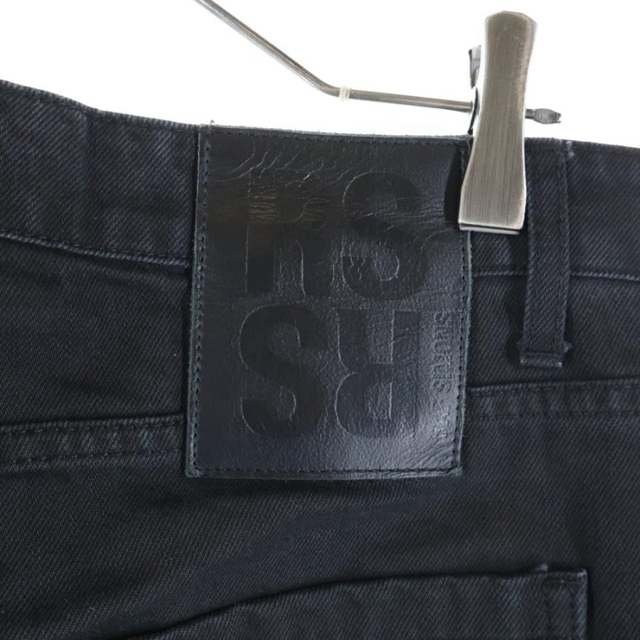 RAF SIMONS ラフシモンズ 23SS デストロイド ダブル デニム ジーンズ レイヤード ブラック_5
