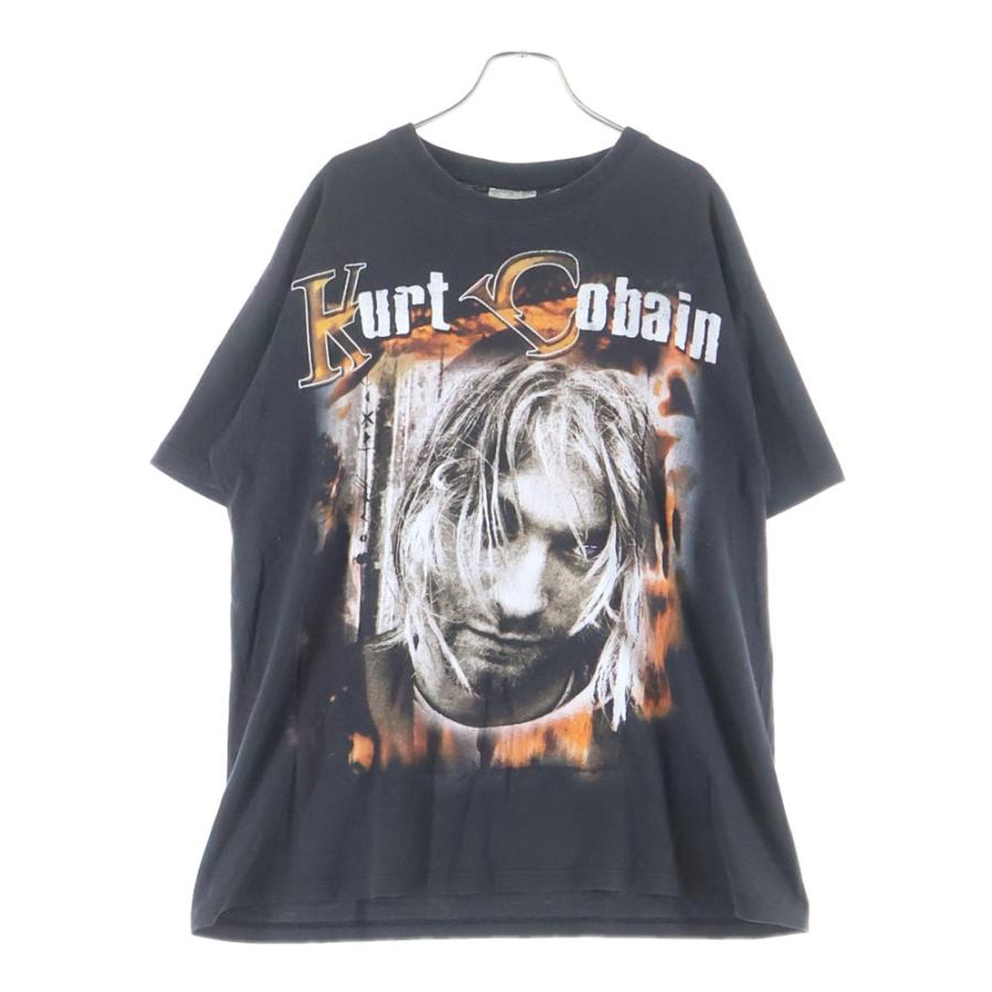  Cobain 両面プリント　ロンT vintage ヴィンテージ 90s NIRVANA KURT COBAIN Memorial Tee Bootleg