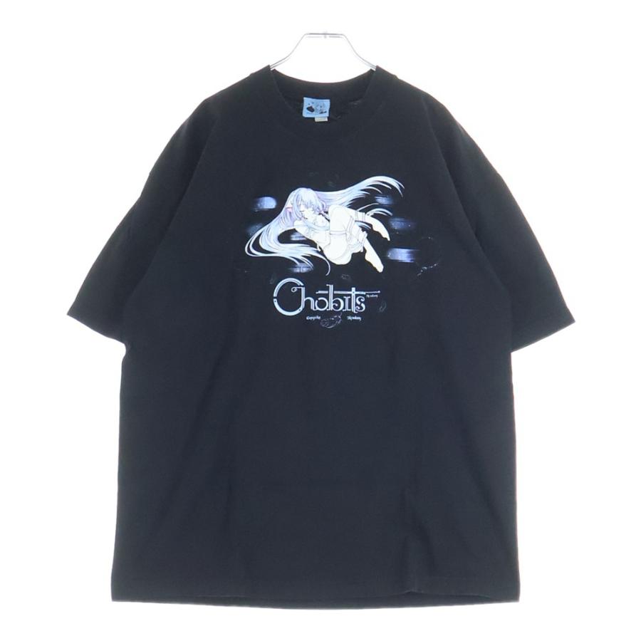 【L/XL】ちょびっツ ちぃ DEFCON7.0オマージュ アニメ Tシャツ VINTAGE ヴィンテージ 00s CHOBITS ちょびっツ ちぃ アニメ 半袖T