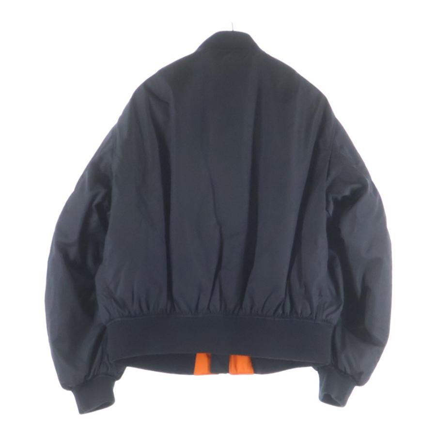 美品 プラダ PRADA 薄手 ナイロン ブルゾン MA-1 大人気 PRADA◇リナイロン ボンバージャケット MA-1 袖ポケット (PRADA