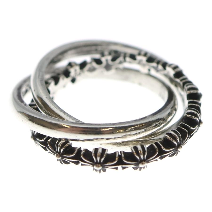 未使用原本有CHROME HEARTSクロムハーツTINY E CH PLS3 CHROME HEARTS（クロムハーツ） TINY E CH PLS BAND TRPL タイニーイー