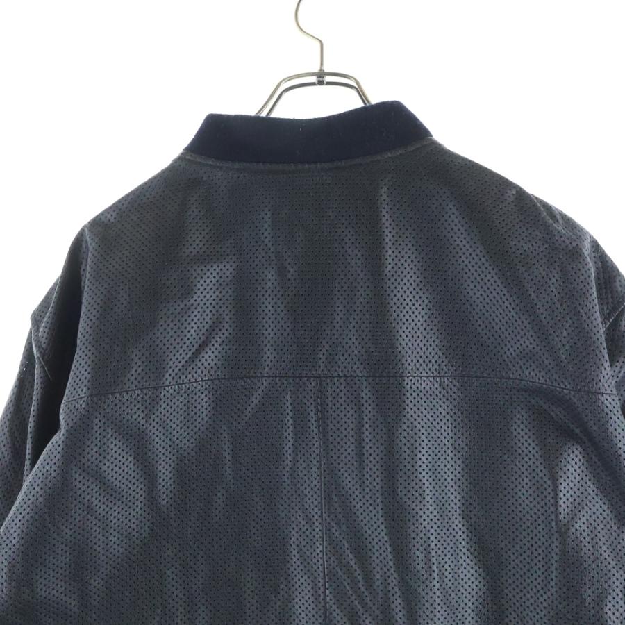 old stussy 90s レザー ジャケット A-2 オールドステューシー 90'S OLD STUSSY SS COUPE LEATHER×MELTON STADIUM JACKET（オールド