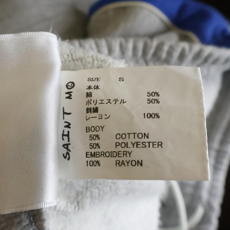 SAINT MICHAEL セントマイケル 25AW SWEAT PANTS SIDE LINE SMーHR1ー0000ー063 サイドライン スウェット パンツ グレー_6