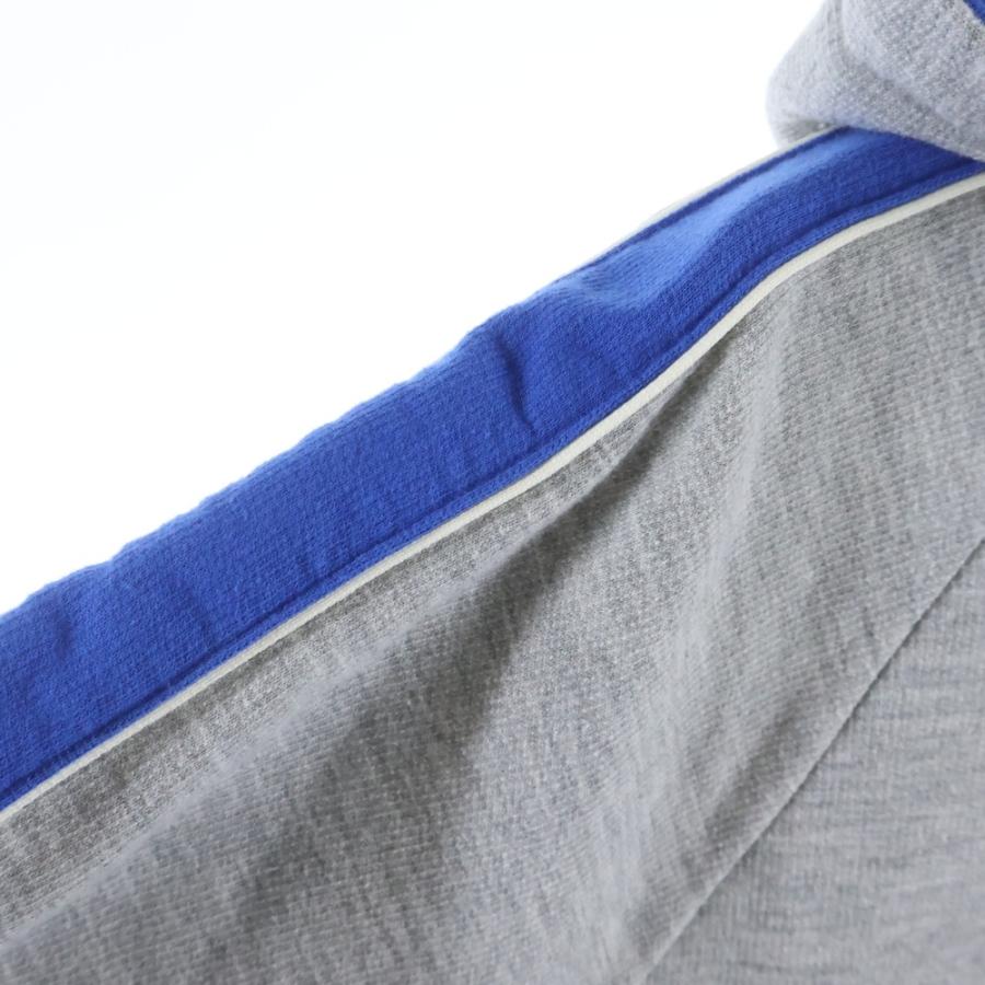 SAINT MICHAEL セントマイケル 25AW ZIP HOODIE SIDE LINE SMーHR1ー0000ー058 サイドライン ジップフーディー グレー_2