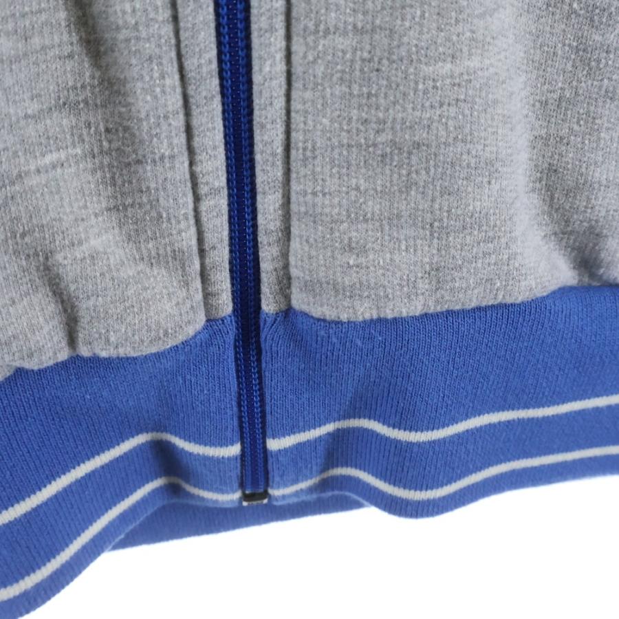 SAINT MICHAEL セントマイケル 25AW ZIP HOODIE SIDE LINE SMーHR1ー0000ー058 サイドライン ジップフーディー グレー_4