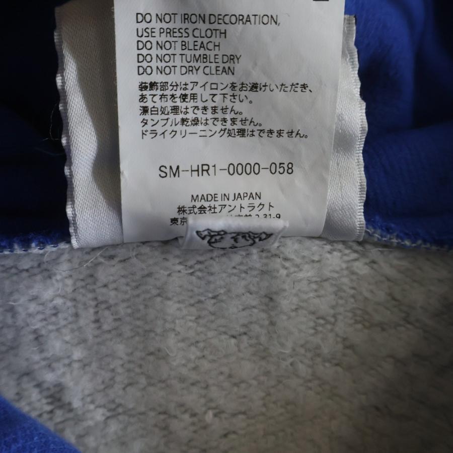 SAINT MICHAEL セントマイケル 25AW ZIP HOODIE SIDE LINE SMーHR1ー0000ー058 サイドライン ジップフーディー グレー_7