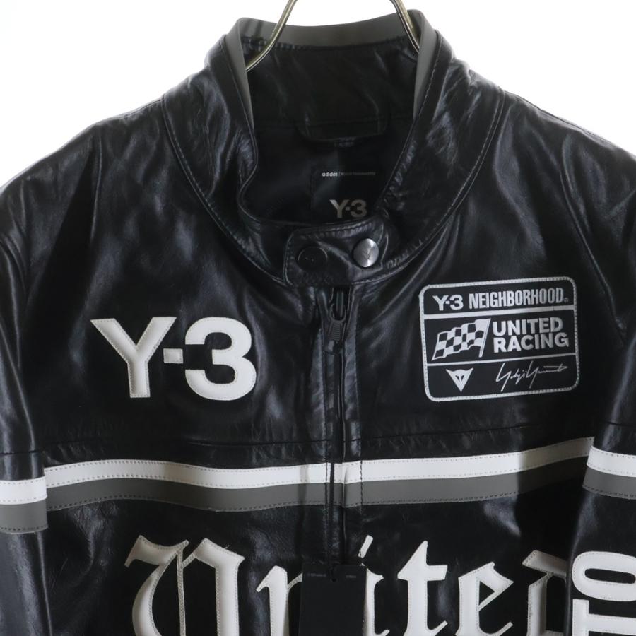 Y-3 ワイスリー 25AW ×NEIGHBORHOOD LEATHER RACER JACKET