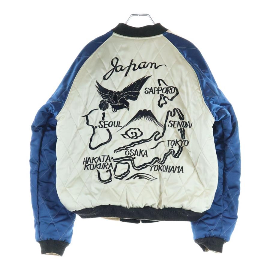 美品90s テーラー東洋　別珍 スカジャン 虎　龍　日本地図スーベニアジャケット TAILOR TOYO[テーラー東洋] スカジャン TT15416 港商 スペシャル