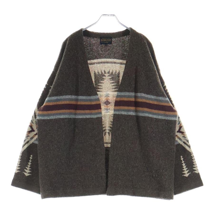 PENDLETON（ペンドルトン） ネイティブ柄 ボタンレス カーディガン