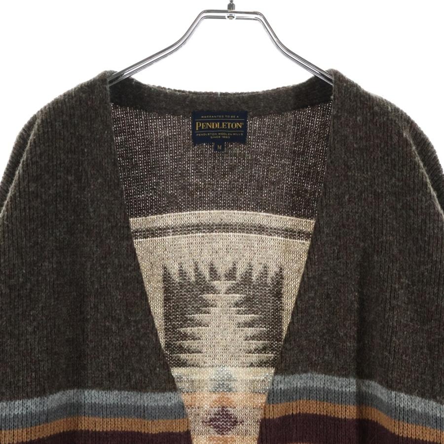PENDLETON（ペンドルトン） ネイティブ柄 ボタンレス カーディガン