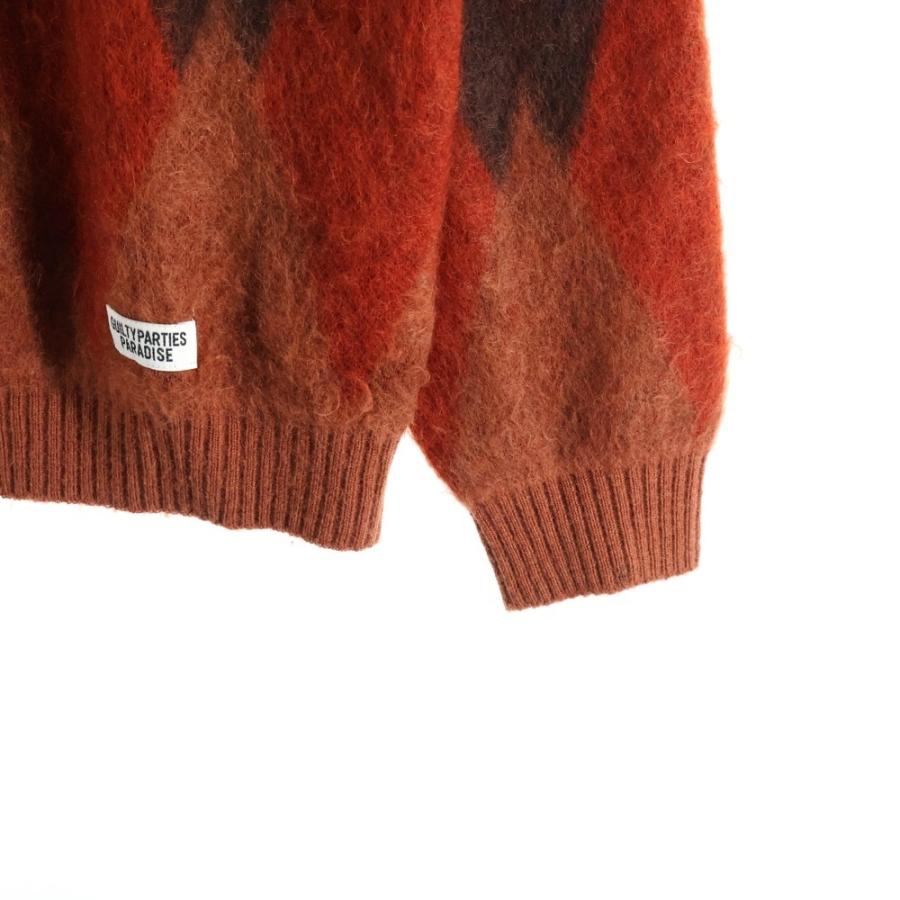 WACKO MARIA（ワコマリア） DIAMOND MOHAIR CARDIGAN ダイヤモンド