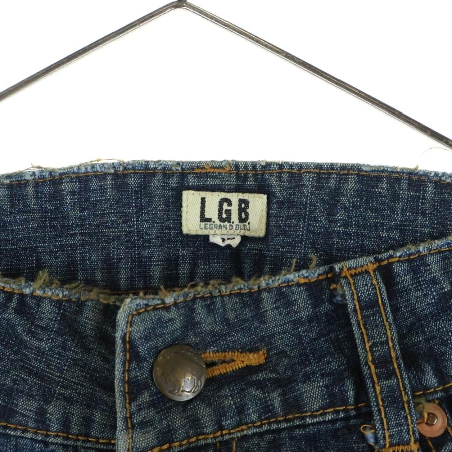 L.G.B.（ルグランブルー） 00s Y2K Side Line Bell bottom Flare Denim 