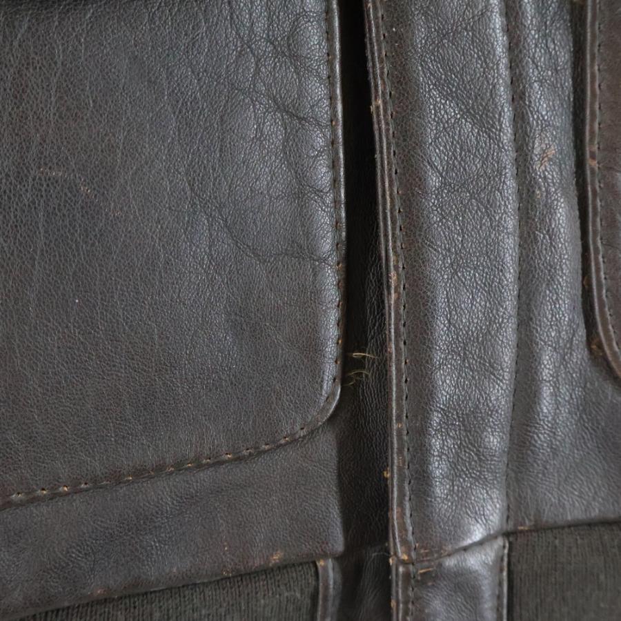 AVIREX（アヴィレックス） 80s VINTAGE A-2 Leather Flight Logo