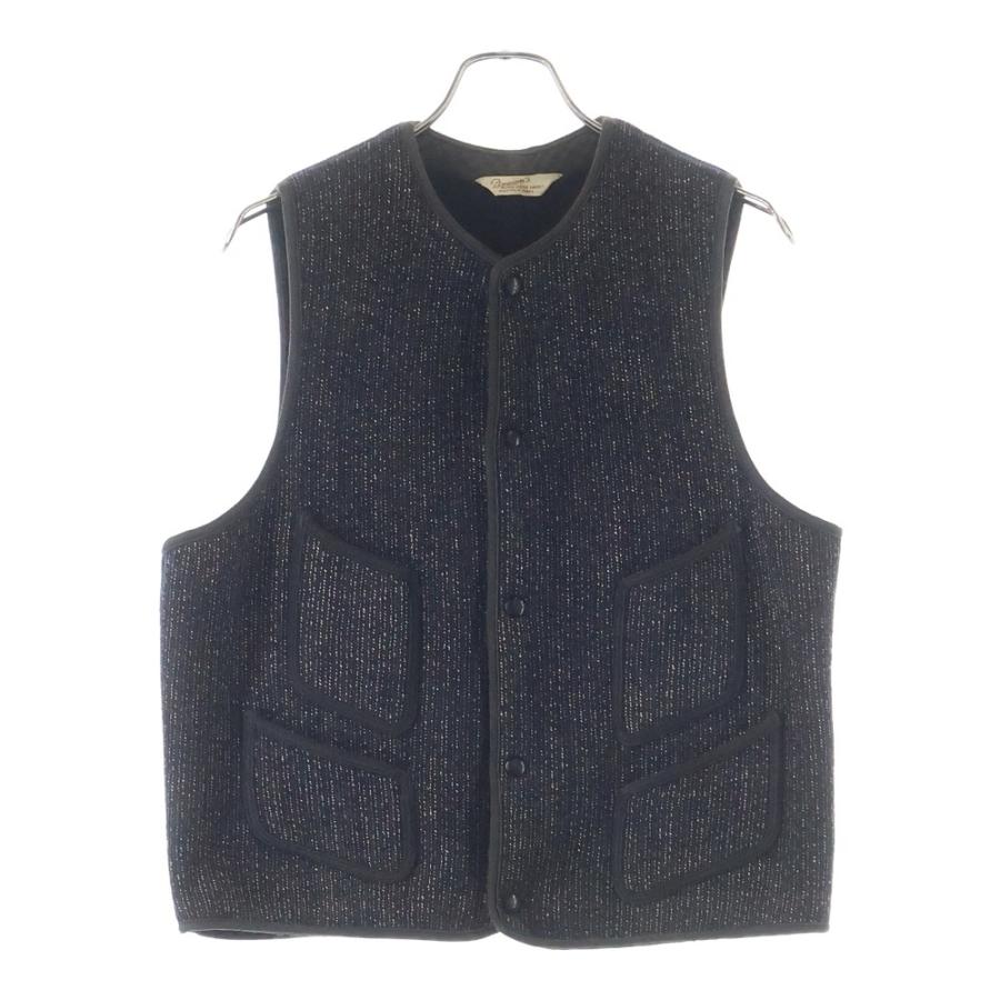 40s ブラウンズビーチベスト ビーチクロスベスト Brown's BEACH ブラウンズビーチ 40s VEST ボタン刻印BROWN'S CLOTH 4