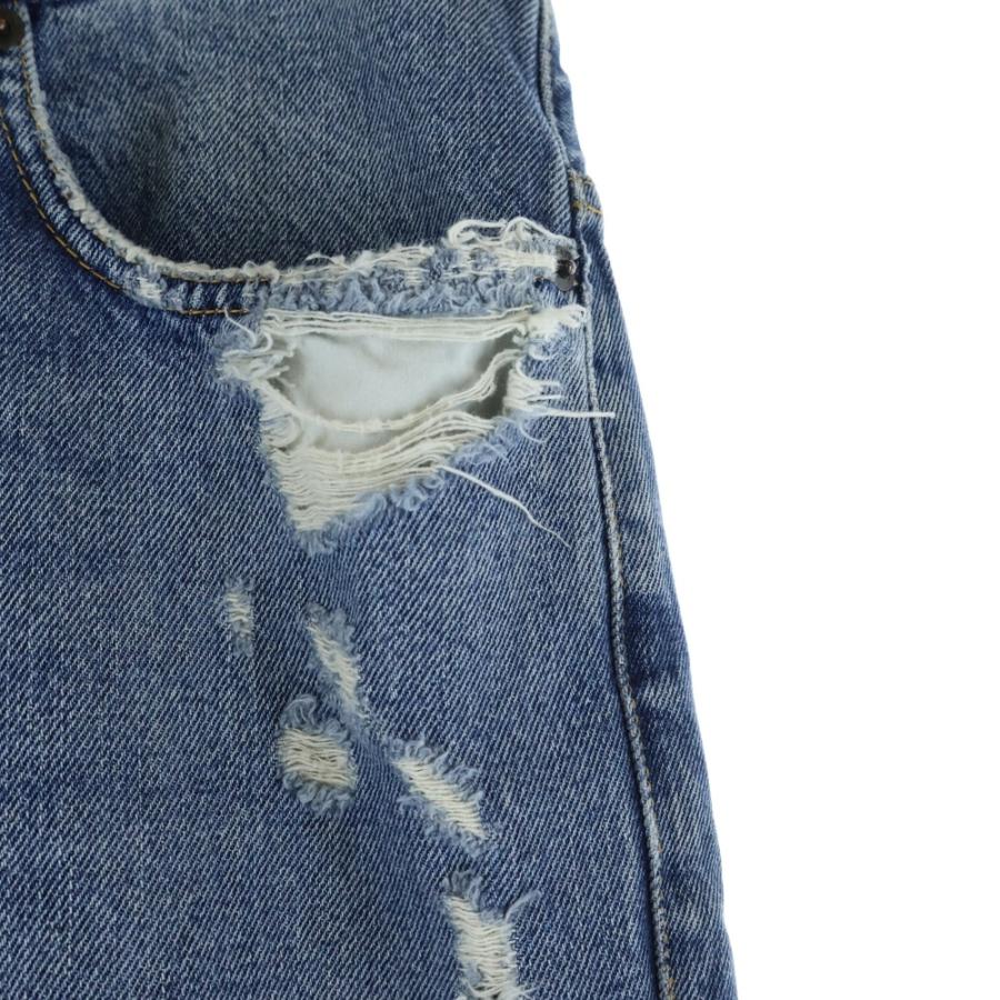 BALENCIAGA（バレンシアガ） 23SS Ripped ダメージ加工 ミディアム