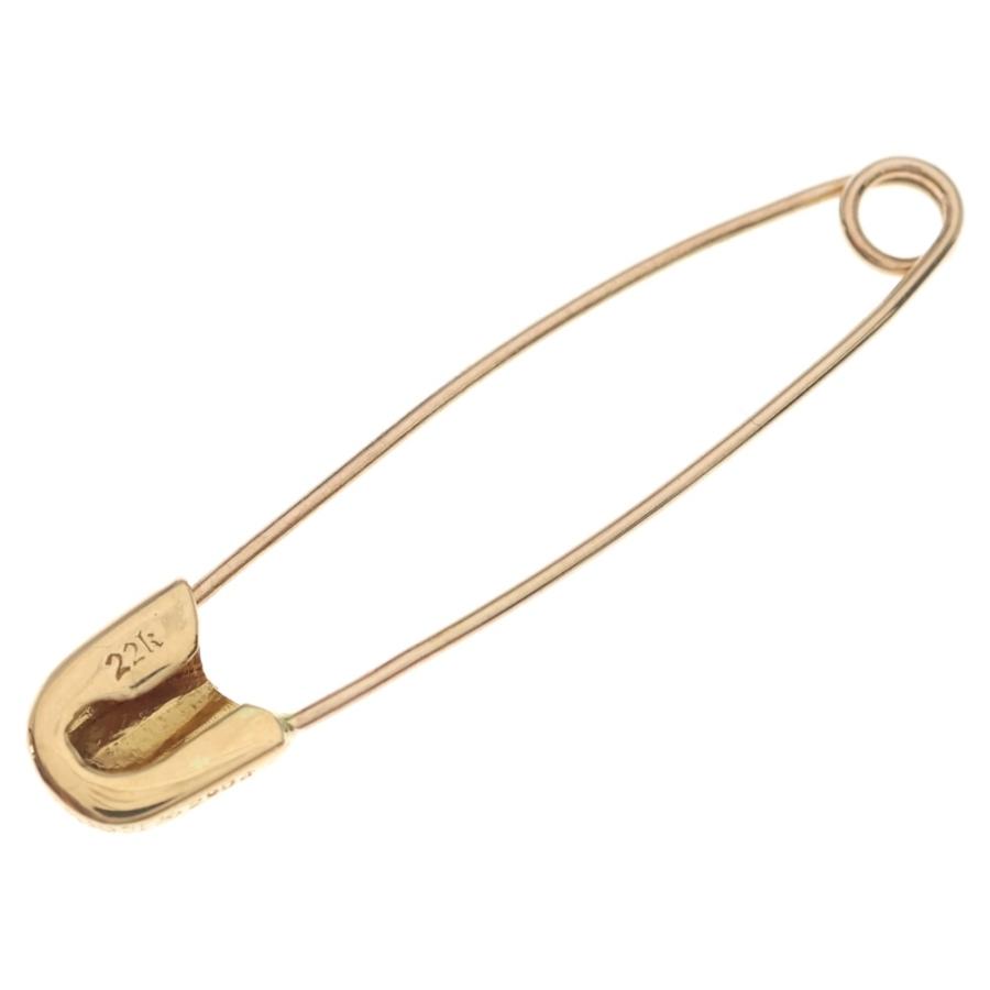 CHROME HEARTS（クロムハーツ） 22K SAFETY PIN L DIA 22Kラージ