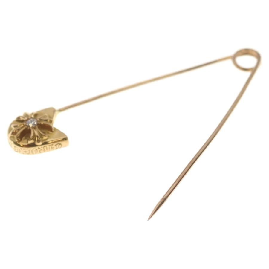 CHROME HEARTS クロムハーツ SAFETY PIN ダイヤ ラージ CHROME HEARTS（クロムハーツ） 22K SAFETY PIN L DIA 22Kラージ