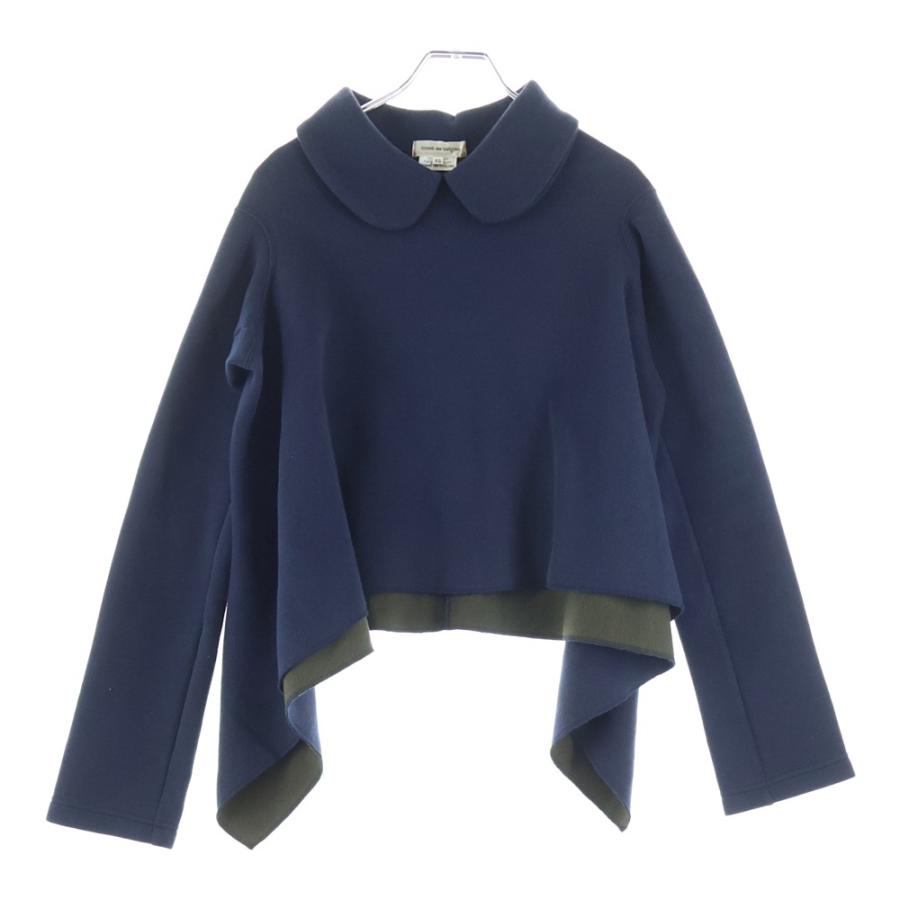 コムデギャルソンコムデギャルソン 丸襟ポンチョ COMME des GARCONS
