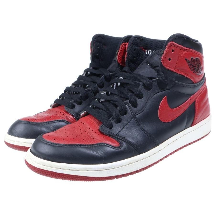 靴 NIKE AIR JORDAN 1 RETRO HIGH OG Bred NIKE（ナイキ） AIR JORDAN 1 RETRO HIGH OG BANNED BRED エア