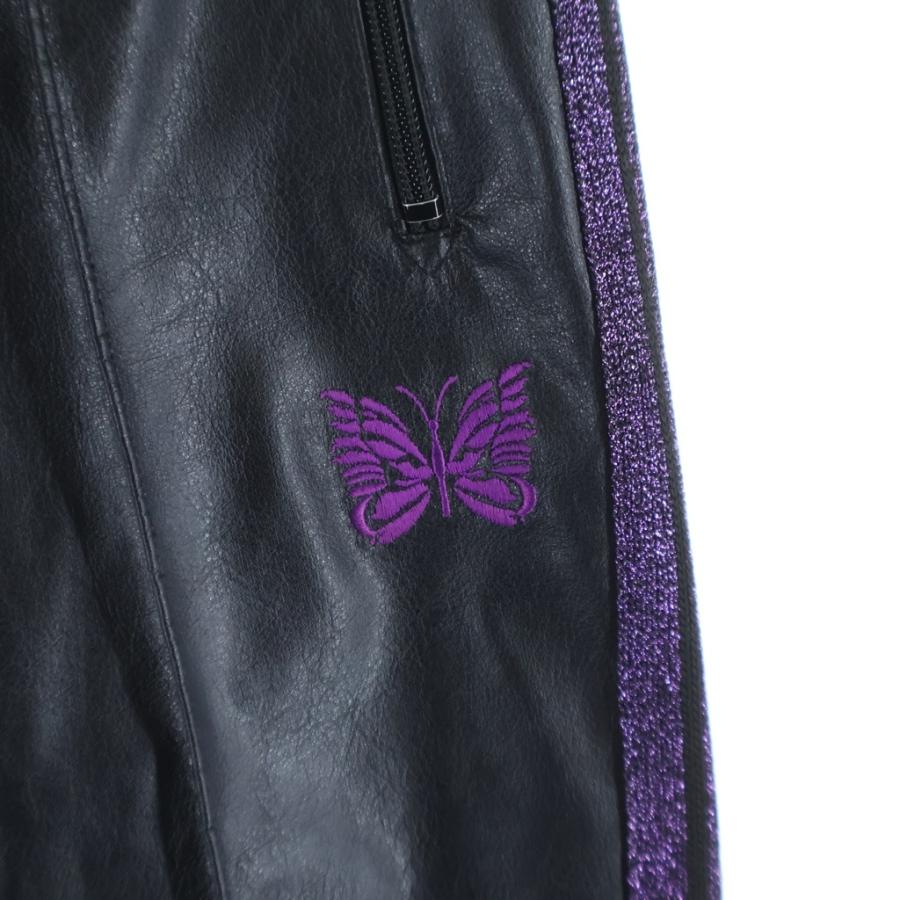 Needles（ニードルス） 19AW Narrow TRACK PANT Synthetic Leather