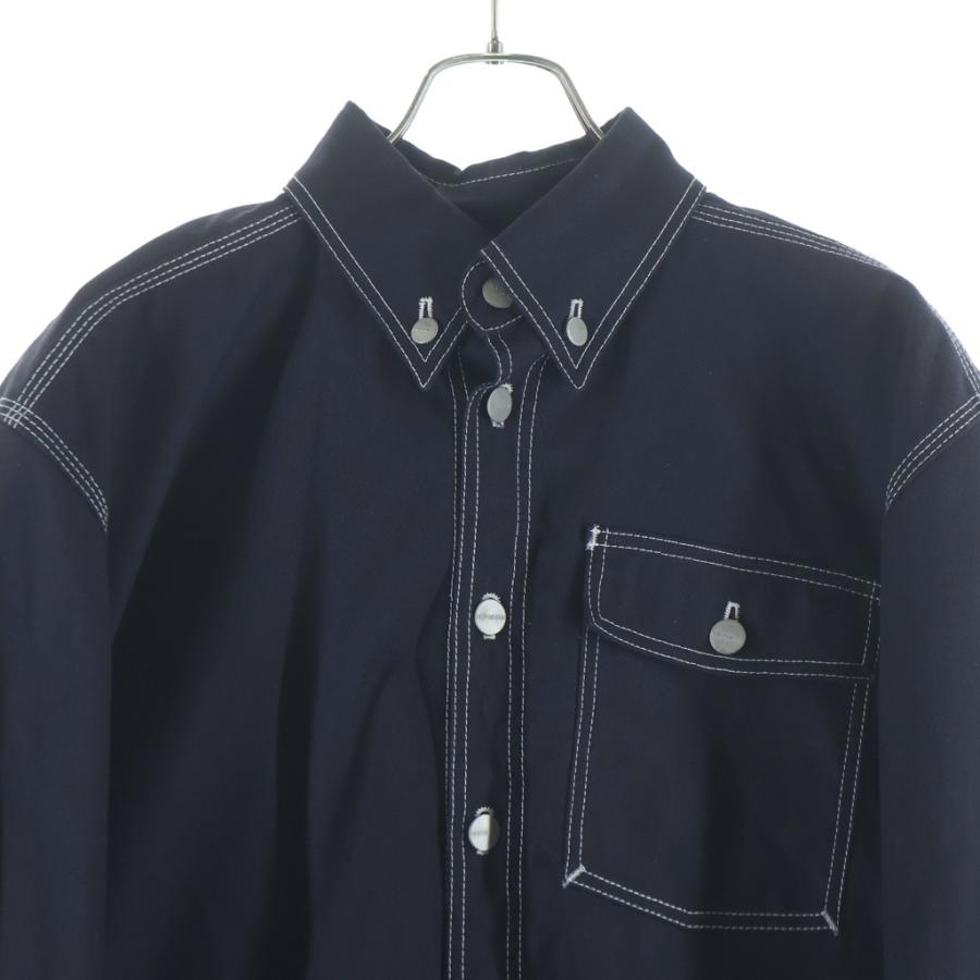 VETEMENTS Carhartt オーバーサイズワークシャツ VETEMENTS（ヴェトモン） 17SS ×Carhartt カーハート オーバーサイズ