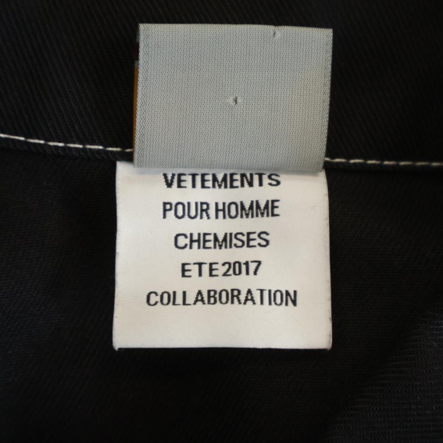 VETEMENTS（ヴェトモン） 17SS ×Carhartt カーハート オーバーサイズ