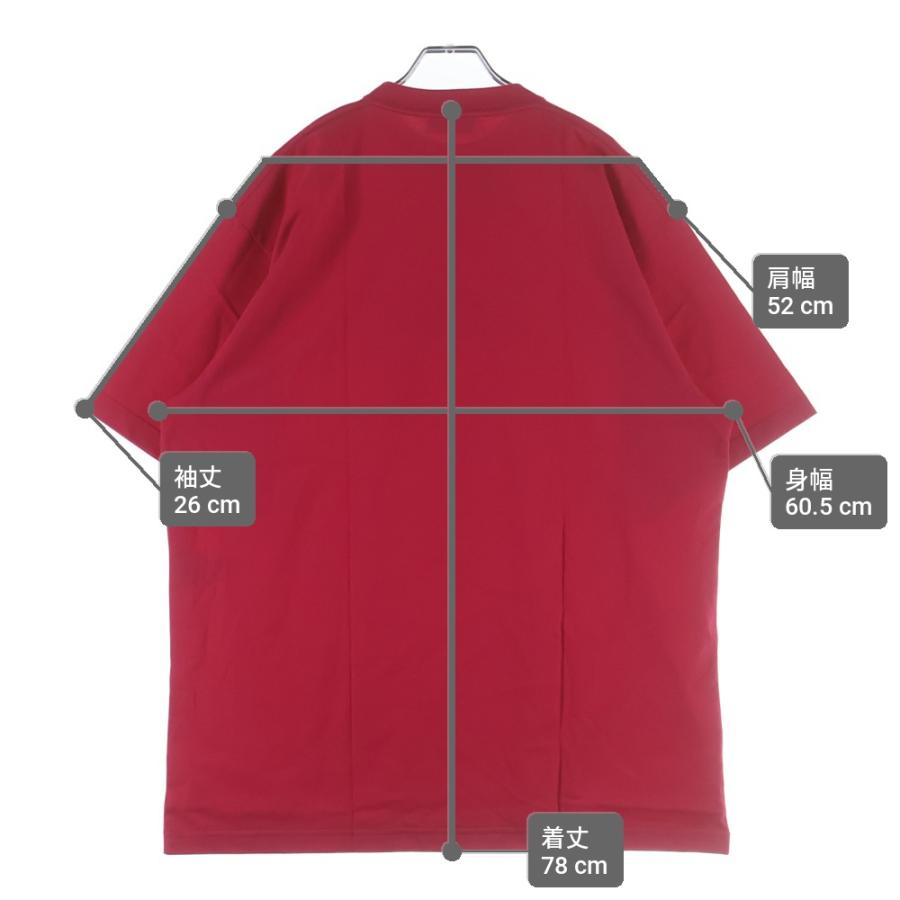 BALENCIAGA（バレンシアガ） 21SS Logo Here Flatground T-Shirt ロゴ