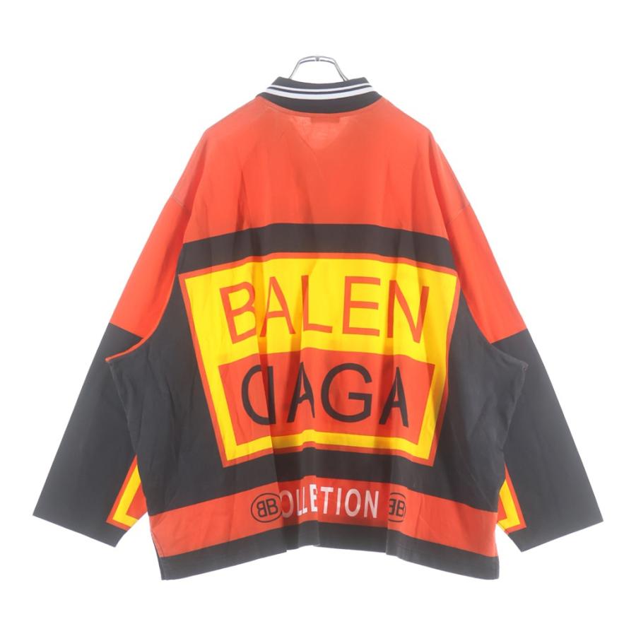 BALENCIAGA（バレンシアガ） 18AW BIG LOGO OVERSIZED POLO SHIRT