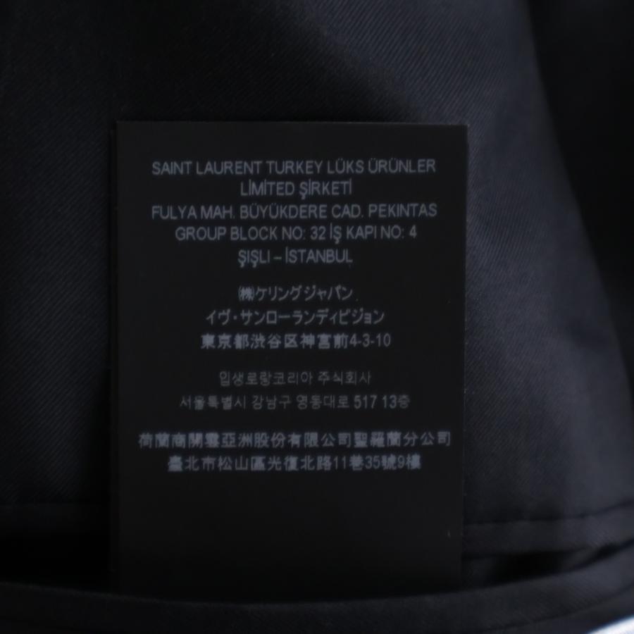 SAINT LAURENT PARIS サンローランパリ ストライプ柄 3B ダブル