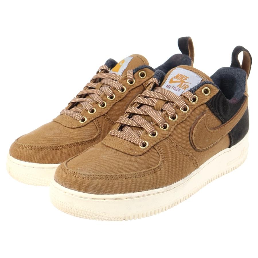【美品】ナイキ×カーハート エアフォース1 NIKE（ナイキ） Carhartt WIP ×Air Force 1 Low カーハートWIP ×エア
