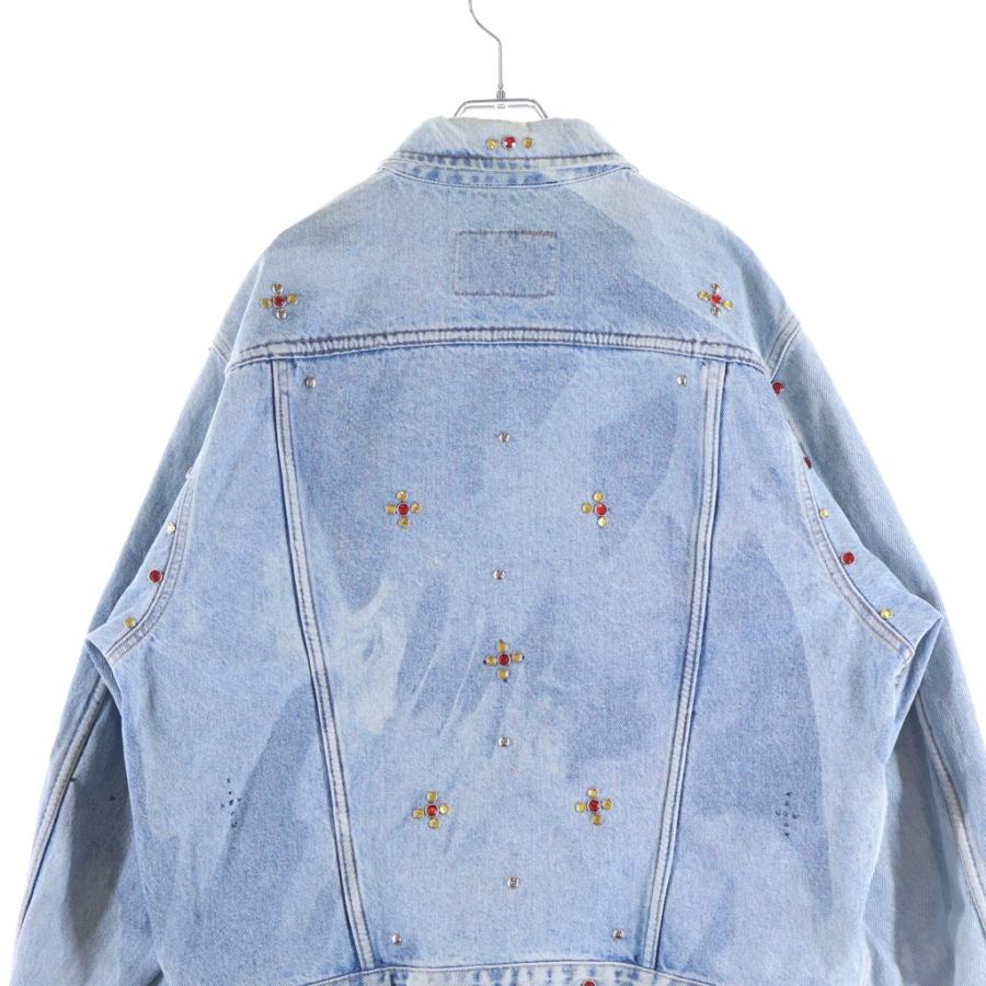 ARMANI JEANS アルマーニ ジーンズ 80-90s VINTAGE STONE DENIM JACKET