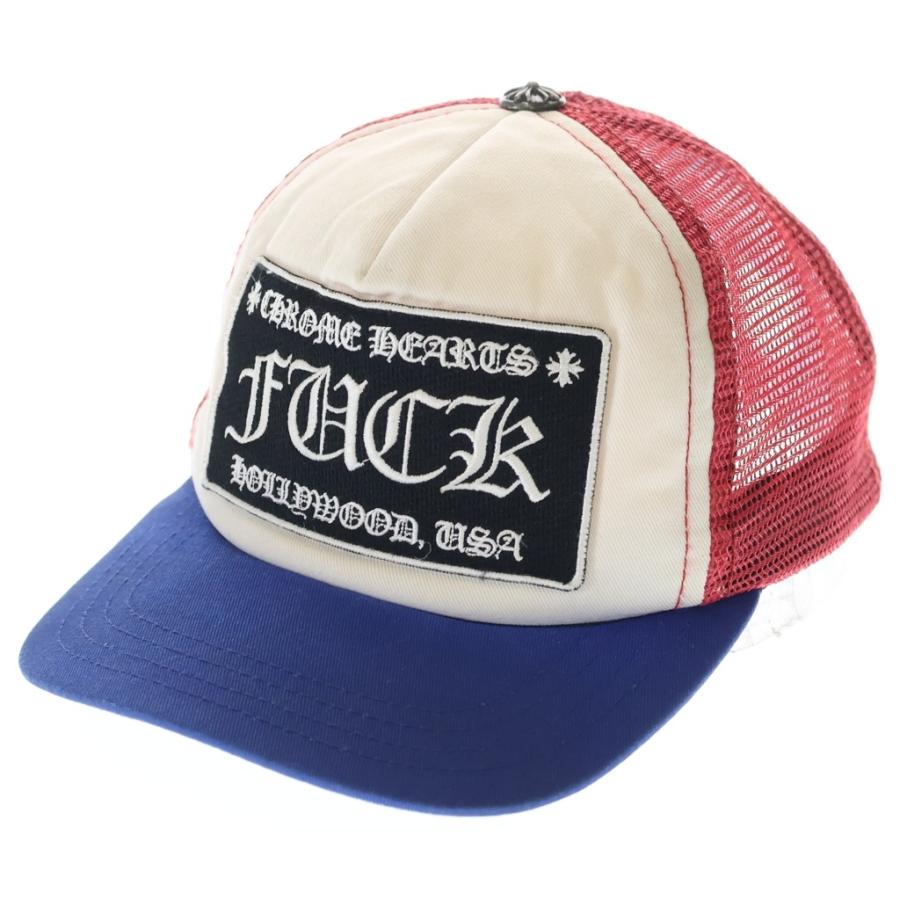 希少 CHROME HEARTS クロムハーツ トラッカーキャップ メッシュ CHROME HEARTS（クロムハーツ） TRUCKER CAP FUCK トラッカー メッシュ
