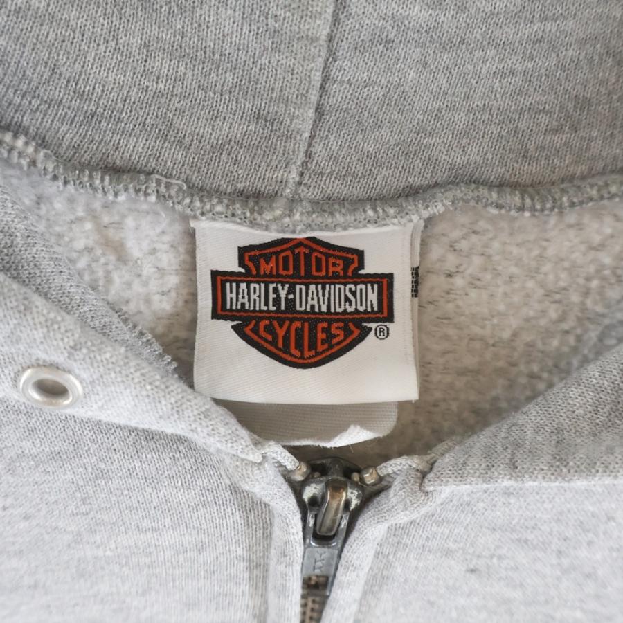 Harley Davidson（ハーレー・ダビッドソン） 00s FLAMES ZIPUP HOODIE