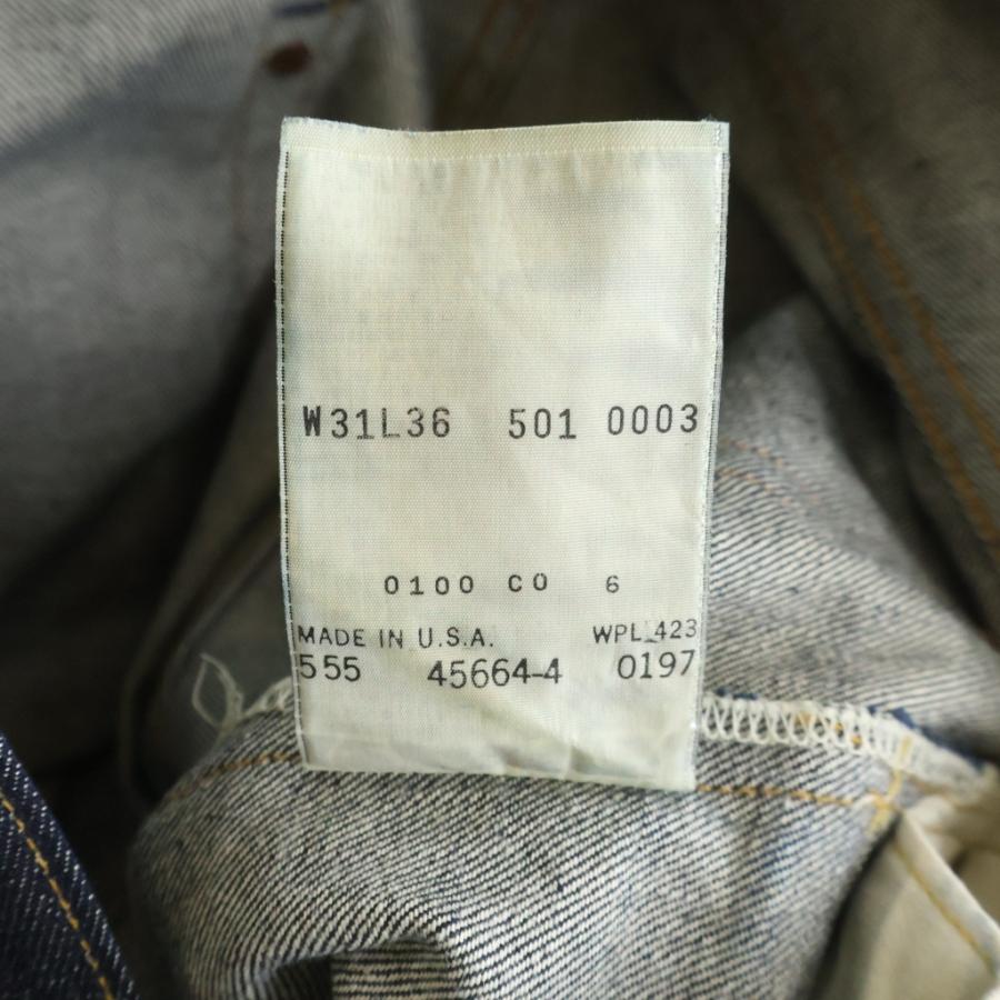 Levi's（リーバイス） 90s 501XX ボタン裏刻印555 デッドストック
