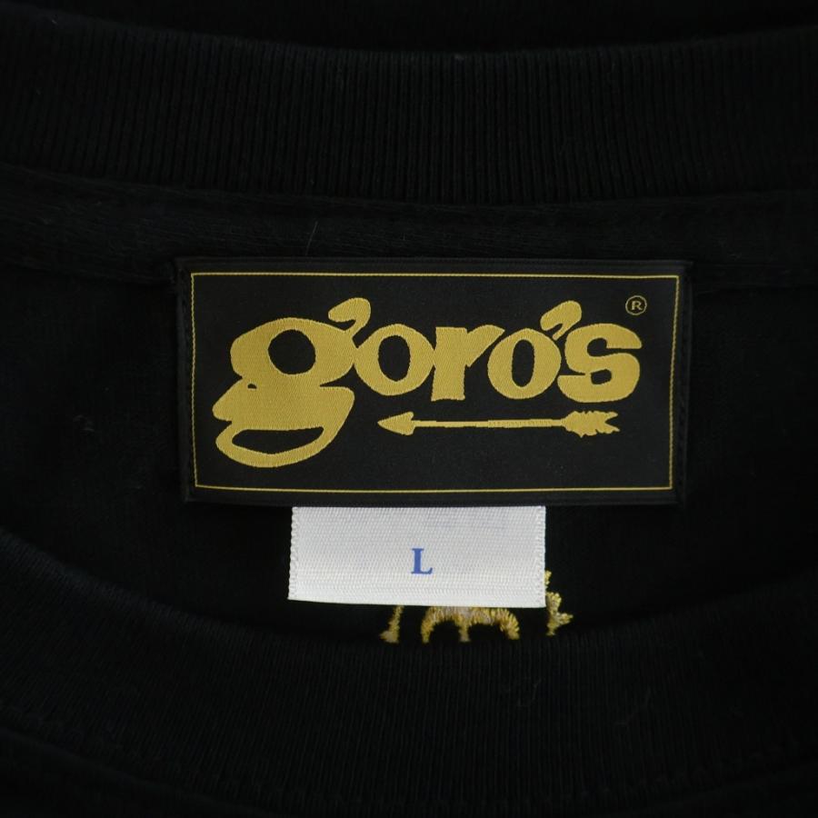 未使用 goro's ゴローズ メディスンホイール 半袖Tシャツ ブラック XL goro's（ゴローズ） メディスンホイール 半袖Tシャツ カットソー