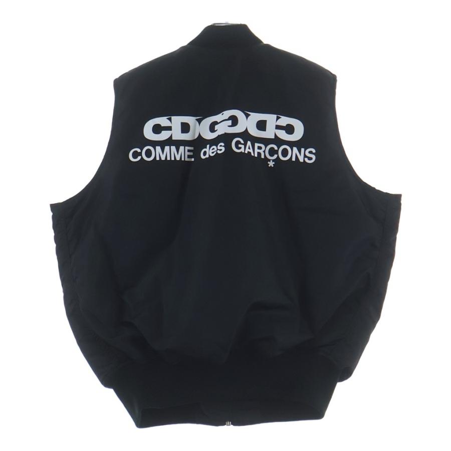 コムデギャルソン シーディージー xALPHA INDUSTRIES MA-1 VEST SZ