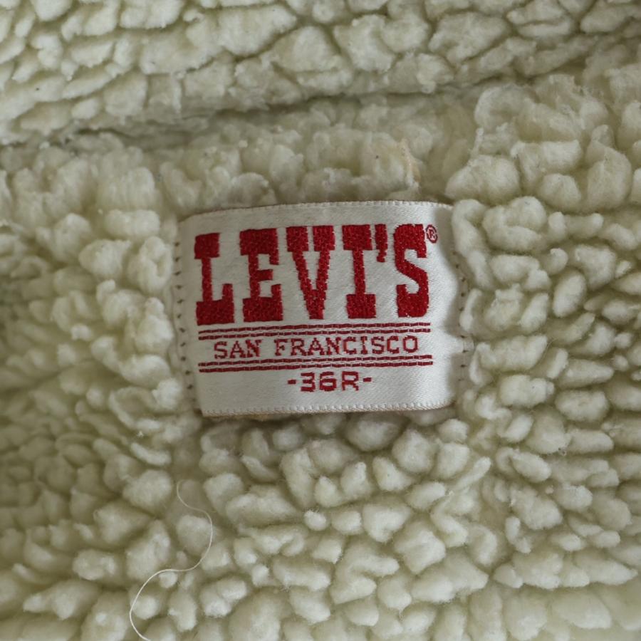 Levi's（リーバイス） 80s VINTAGE Boa Fleece Denim Jacket